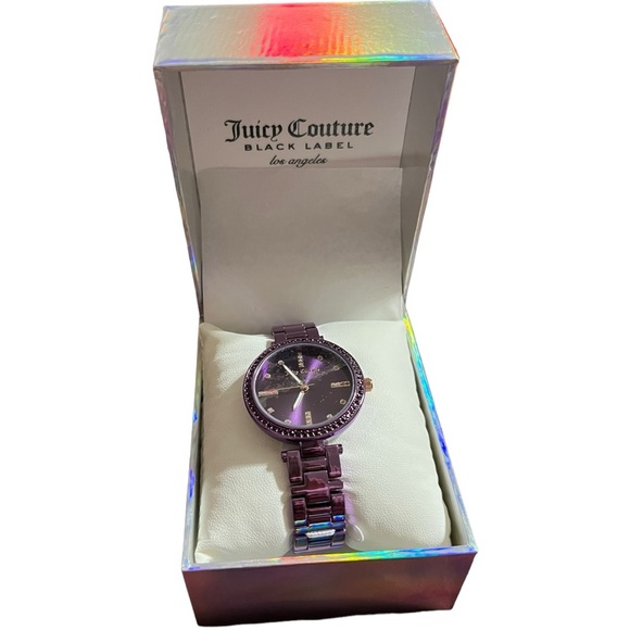 NIB Purple juicy Couture Black Label Watch - Picture 4 of 5